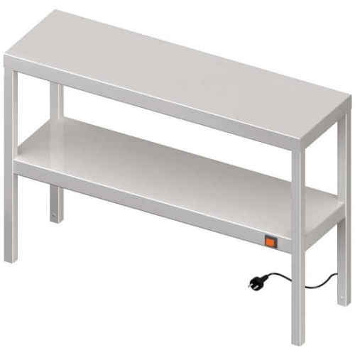 Nadstawka grzewcza  na stół podwójna Stalgast 