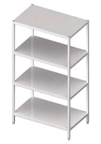 Regal magazynowy półki pełne  spawany Stalgast  