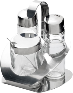 zestaw 3-elementowy do przypraw Stalgast 362006