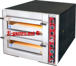 Piec do pizzy, podwójny z termometrem NOVA PC 44 DE firmy GMG