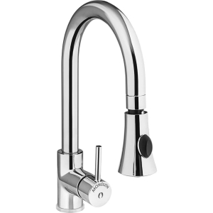 bateria umywalkowa z wyciąganym prysznicem, H 370 mm Stalgast 651114