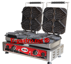 Gofrownica podwójna Ti amo firmy GMG WE-24