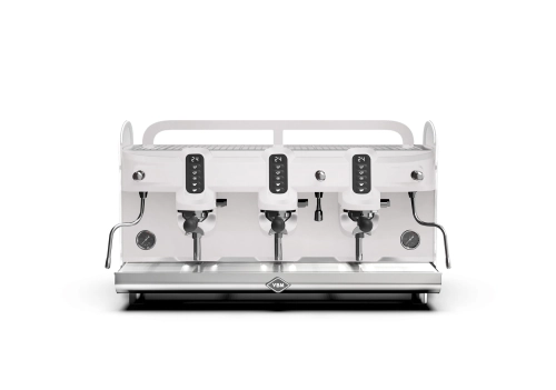 Ekspres kolbowy 3-grupowy | Black Moon 3GR White | kolor biały | 5 kW