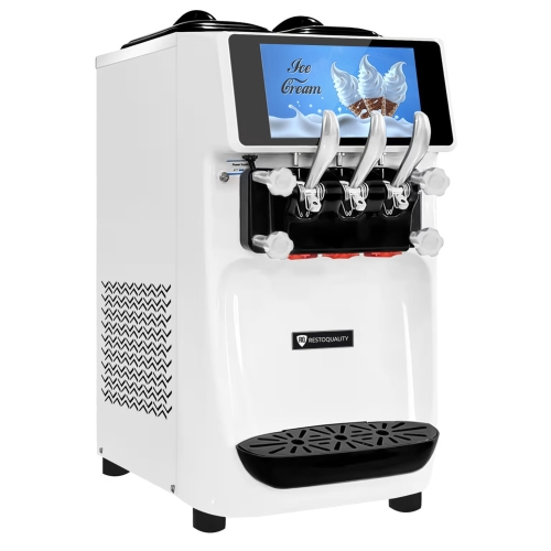 Maszyna do lodów włoskich RQMG32K | automat do lodów soft | 2 smaki + mix |  32l/h
