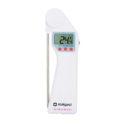 1termometr elektroniczny z ruchomą głowicą, zakres od -50°C do +300 °C Stalgast 620011