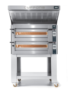 Piec do pizzy elektryczny Cuppone Donatello | dwukomorowy | panel cyfrowy | 6+6x36 | DN635/2 CD