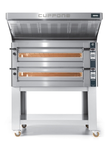 Piec do pizzy elektryczny Cuppone Donatello | dwukomorowy | panel cyfrowy | 6+6x36 | DN635L/2 CD
