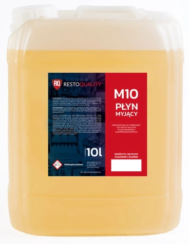 Profesjonalny płyn do mycia naczyń w zmywarkach gastronomicznych M10