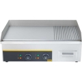 Płyta grillowa 1/2 gładka, 1/2 ryflowana, Gredil,  P 3.5 kW, U 230 V
