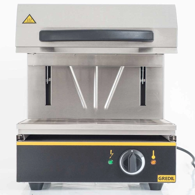 Salamander z ruchomą głowicą, Gredil, W 450 mm, P 2.8 kW, U 230 V