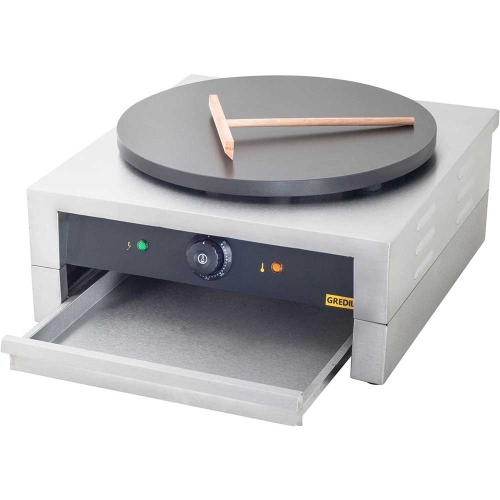 Naleśnikarka, płyta żeliwna z powłoką ceramiczną, Gredil, P 3 kW, U 230 V