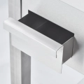 Płyta grillowa elektryczna, gładka, Gredil, 400x700x850 mm, P 4.0 kW, U 400 V