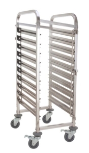 Wózek do transportu pojemników 10x GN1/1 Szron WT-C00201/10