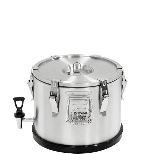 termos stalowy z kranem, V 20 l