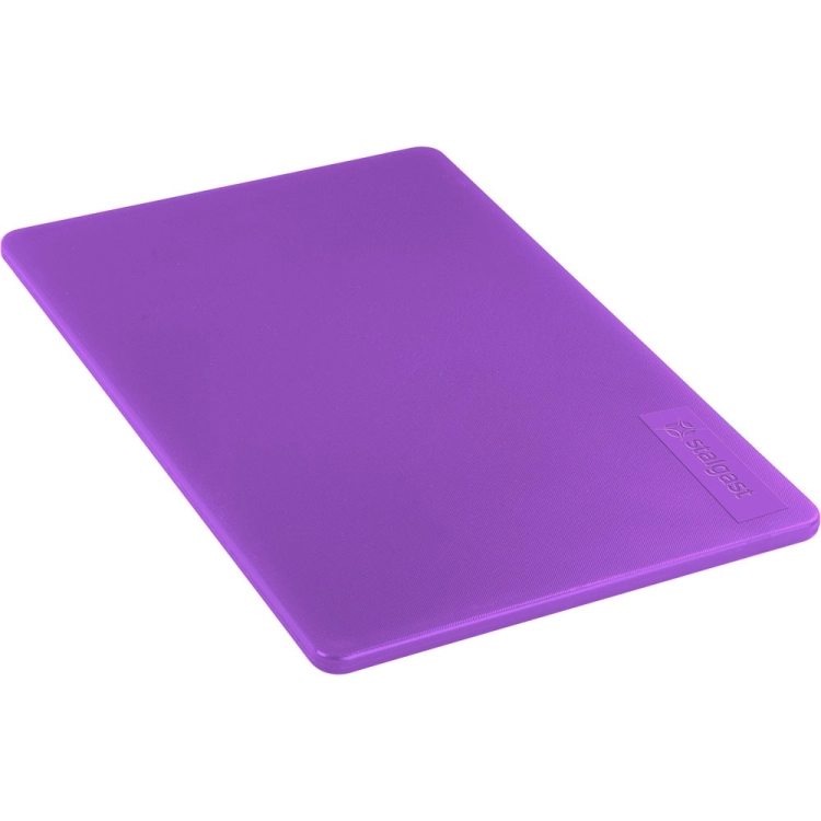 Deska do krojenia, fioletowa, HACCP, 450x300 mm
