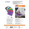 Deska do krojenia, fioletowa, HACCP, GN 1/2