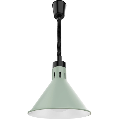 Lampa do podgrzewania potraw wisząca, zielona, P 0.25 kW