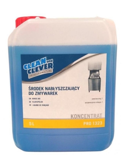 Środek nabłyszczający do zmywarek koncentral 5L Clean and Clever PRO1323