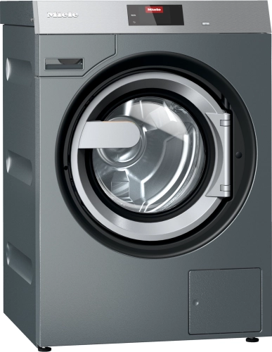 Profesjonalna pralnica elektrycznie Miele, szara 9kg/80L, pompa spustowa, programowalna PWM 909 DP