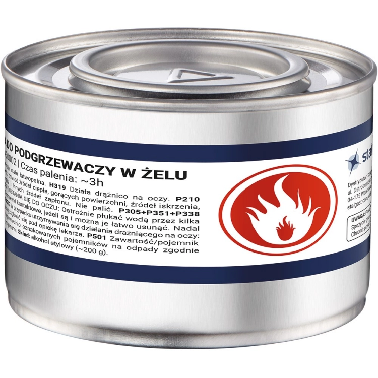 Paliwo do podgrzewaczy (w żelu), karton (48 szt)