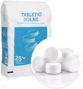 Tabletki solne do zmiękczaczy, M 25 kg