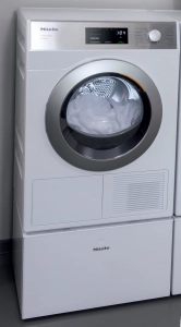 Suszarka półprofesjonalna poj. 8 kg/120L z pompą ciepła Miele SmartBiz PDR 1108 HP moc 1,1kW/230V + COKÓŁ Z SZUFLADĄ