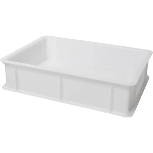 Pojemnik na ciasto do pizzy, polietylen, 400x300x70 mm STALGAST 563470