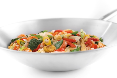 Wok patelnia W385F