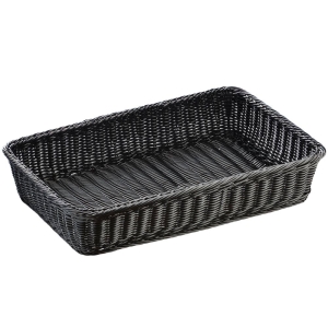 koszyk uniwersalny z polipropylenu, czarny, GN 1/1