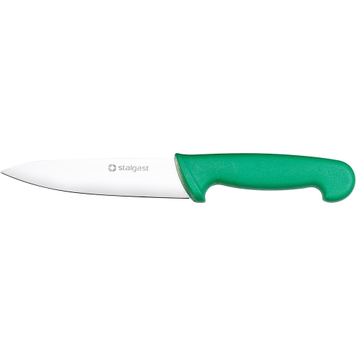 nóż kuchenny, HACCP, zielony, L 220 mm
