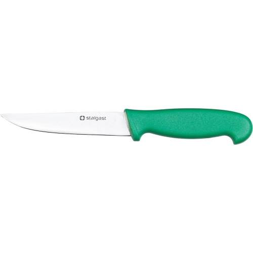 nóż do obierania, uniwersalny, HACCP, zielony, L 100 mm