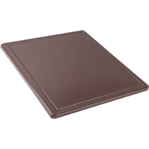 deska do krojenia, brązowa , HACCP, GN 1/2 