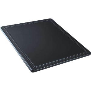 deska do krojenia, czarna GN 1/2
