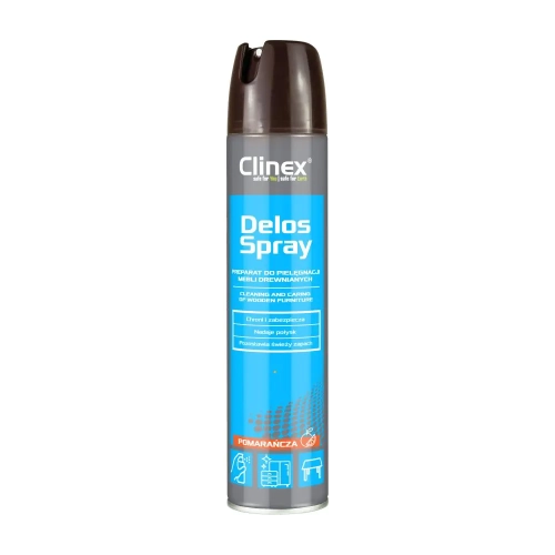 Clinex Delos Spray 0,3l Preparat do pielęgnacji mebli, 77-400 