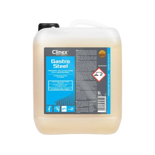 Clinex Gastro Steel 5l Preparat myjący stal nierdzewną, 77-545