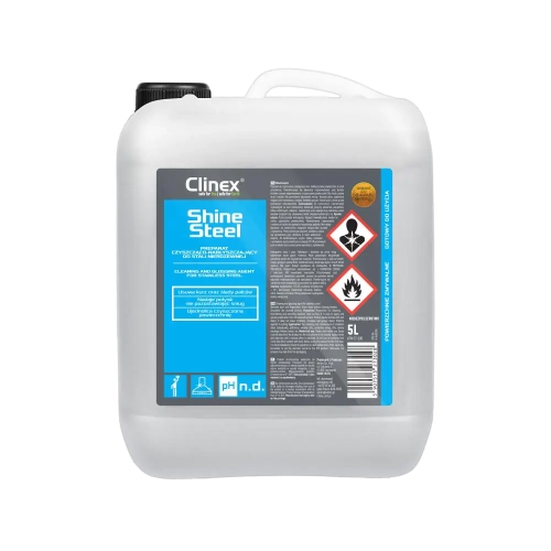 Clinex Shine Steel 5l Preparat do czyszczenia i pielęgnacji stali, 77-500