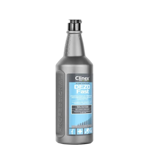 Clinex DEZOFast Koncentart 1l Dezynfekująco–myjący, 77-015