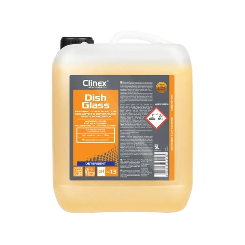 Płyn do mycia  szkła w zmywarkach (myjący) 5L Clinex DishGlass  77-072