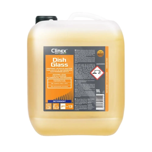  Płyn do  mycia szkła w zmywarkach (myjący) 10L Clinex DishGlass  77-073