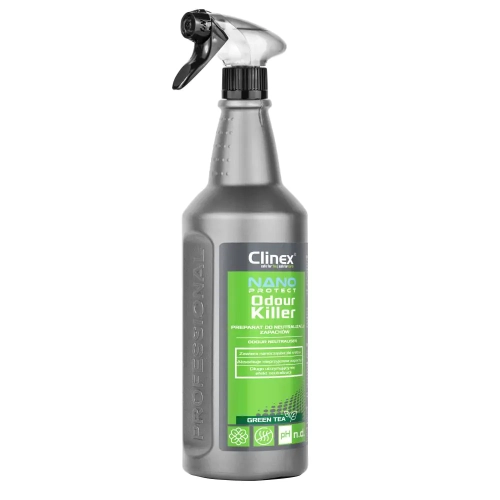 Clinex Nano Protect Odour Killer – Green Tea 1l Do neutralizacji przykrych zapachów 77-351