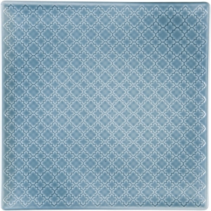 talerz płytki, kolor szaroniebieski, Marrakesz, 255x255 mm