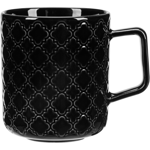 Kubek, kolor czarny, Marrakesz, V 400 ml, Stalgast 390140