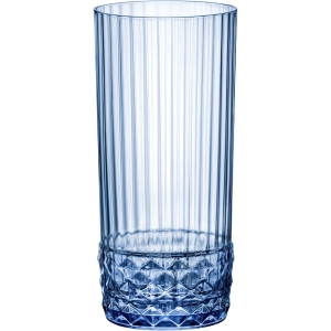 Szklanka wysoka, sapphire blue, America' 20 s, V 490 ml, Stalgast 400421