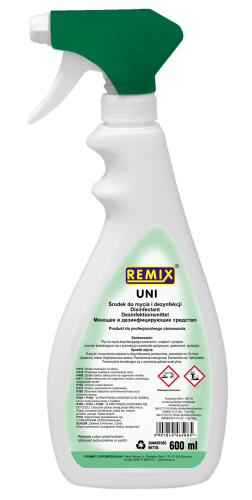 Koncentrat do mycia i dezynfekcji UNI 0,6L Remix