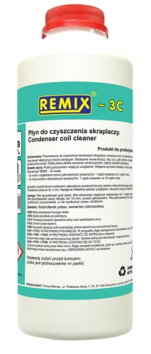 Koncentrat  do czyszczenia skraplaczy 3C poj. 1L Remix
