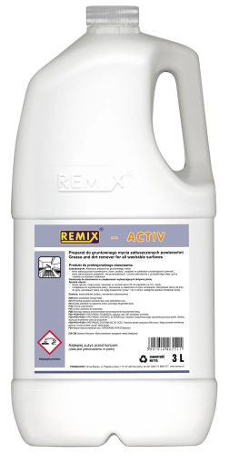 Koncentrat do gruntowego mycia powierzchni ACTIV 3 L Remix