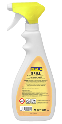 Płyn do czyszczenia piekarników GRILL 0,6L Remix