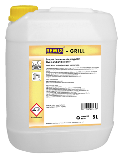 Płyn do czyszczenia piekarników GRILL 5L Remix 