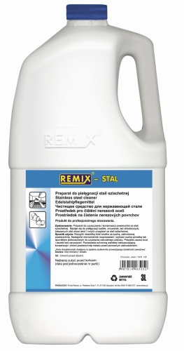 Płyn do czyszczenia i konserwacji stali nierdzewnej STAL 3L Remix