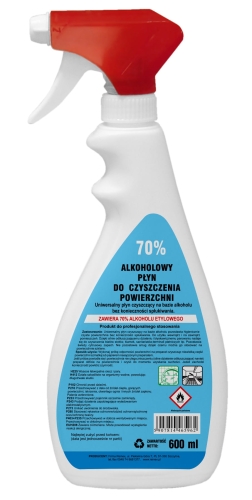 Alkoholowy płyn czyszczący ALKO 0,6L Remix